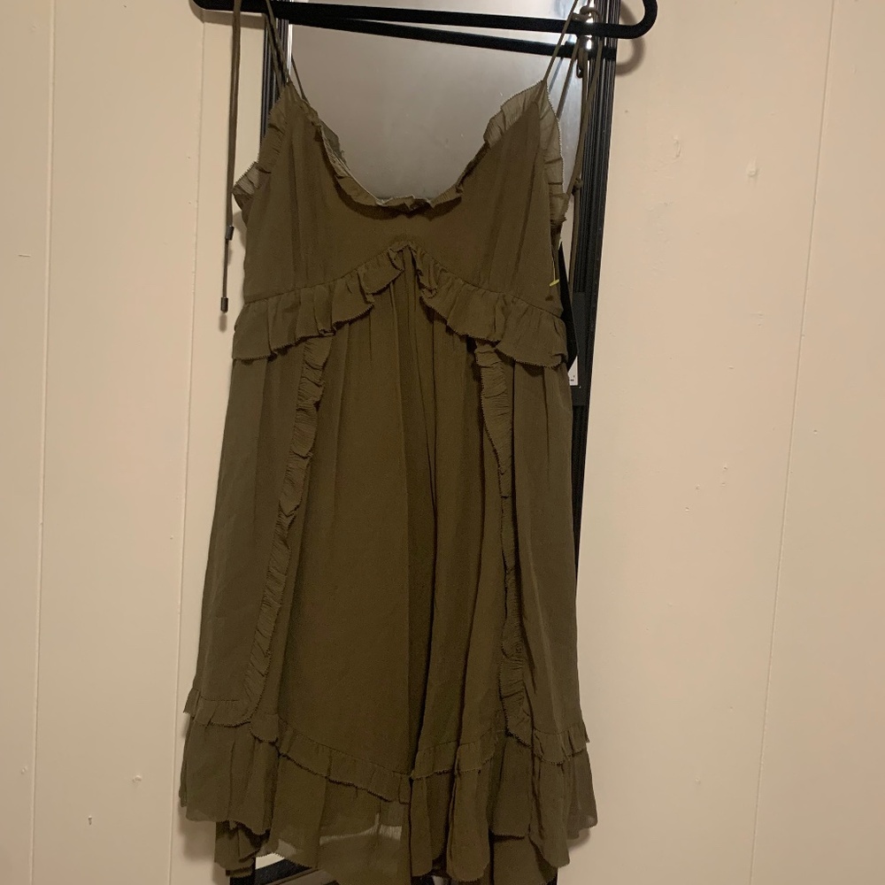 Silk mini dress